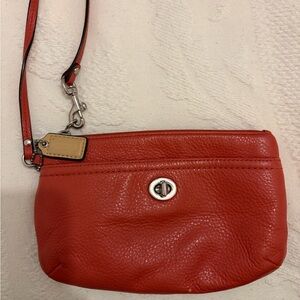 Red Leather Crossbody Bag